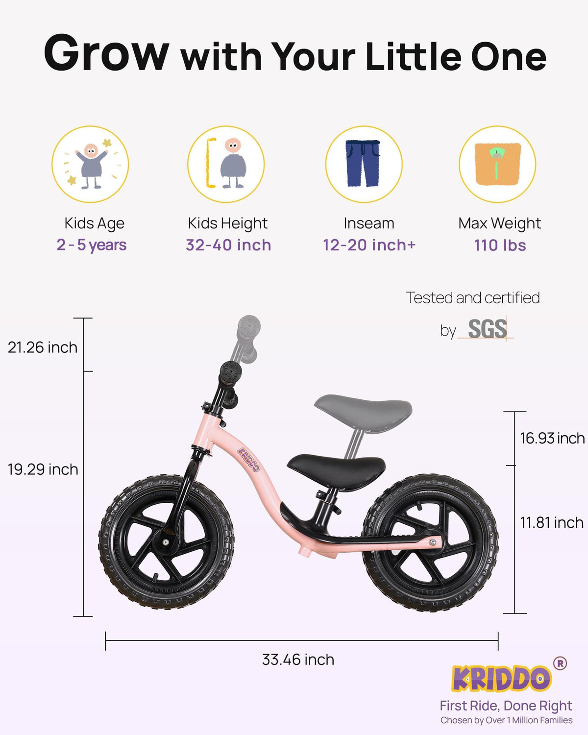 Toddler Balance Bike A8601
