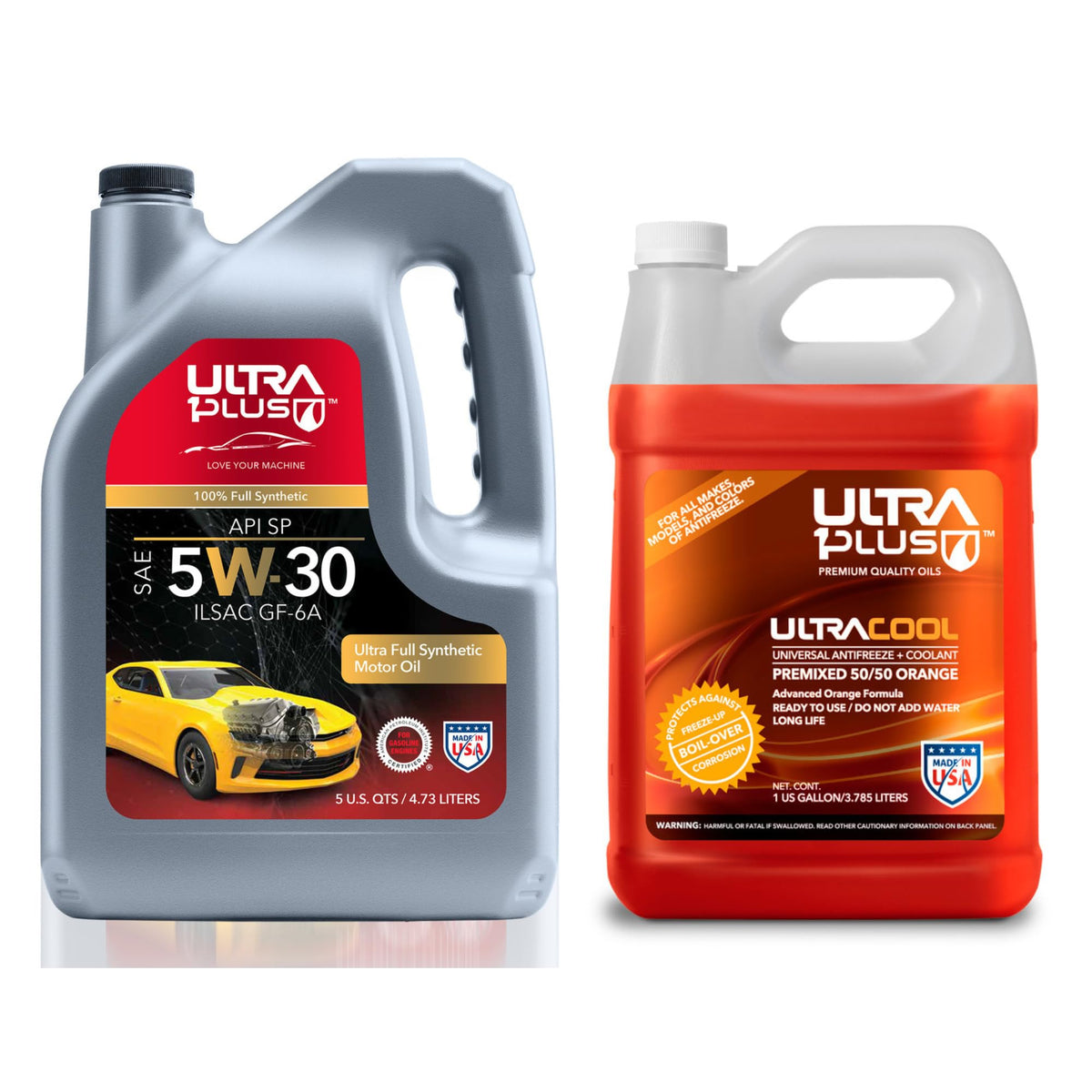 5W-30 Full Synthetic Motor Oil & Antifreeze Coolant A52059