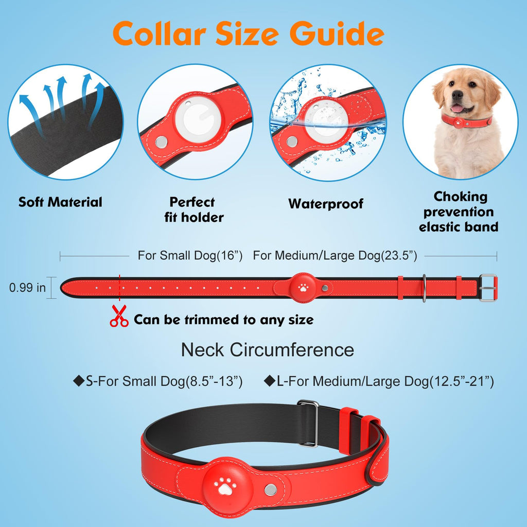 GPS Tracker for Dogs, Pet Location Tracker with Collar I8860