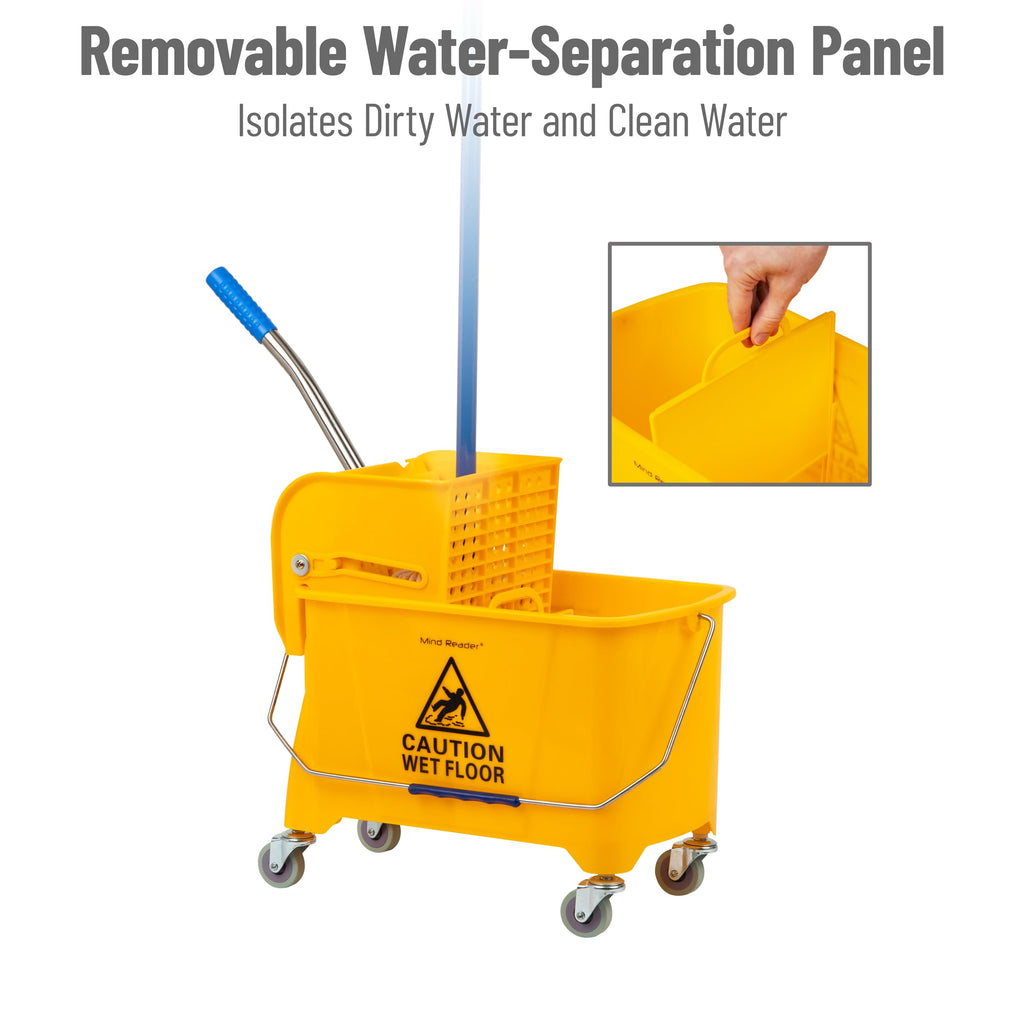5.5-Gallon Mop Bucket with Wringer S74497