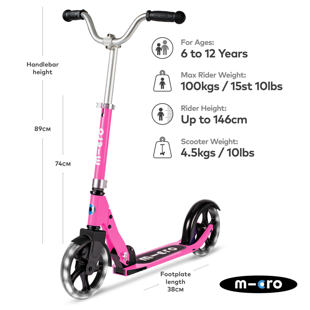 2 Wheel Foldable Kids Scooter with Adjustable Handlebar C6494