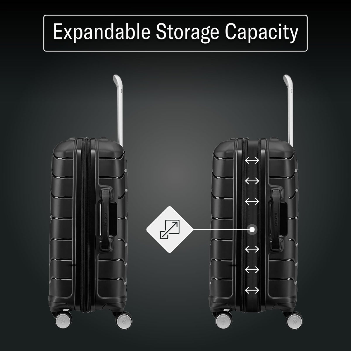 Hardside Carry-On Luggage with Spinner Wheels T37462