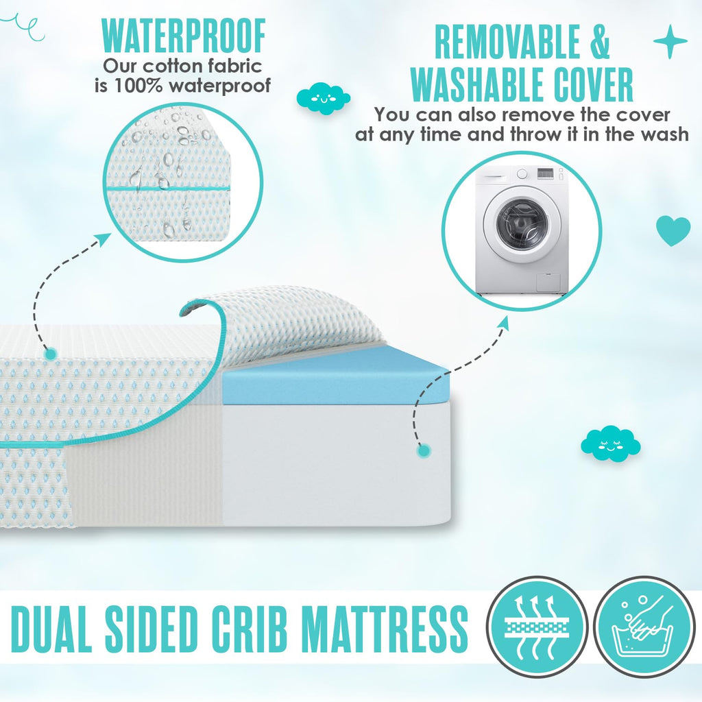 6” Crib Toddler Bed Mattress D37300