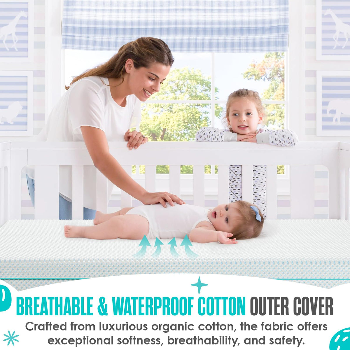 6” Crib Toddler Bed Mattress D37300