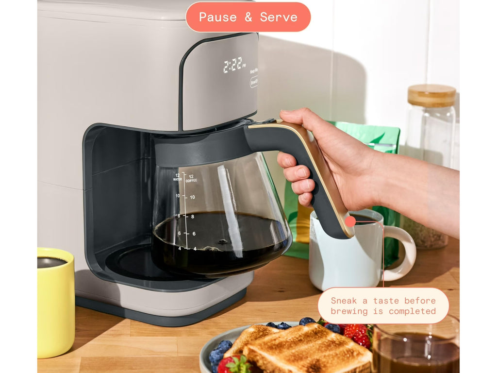 12-Cup Programmable Coffee Maker with Glass Carafe Q303