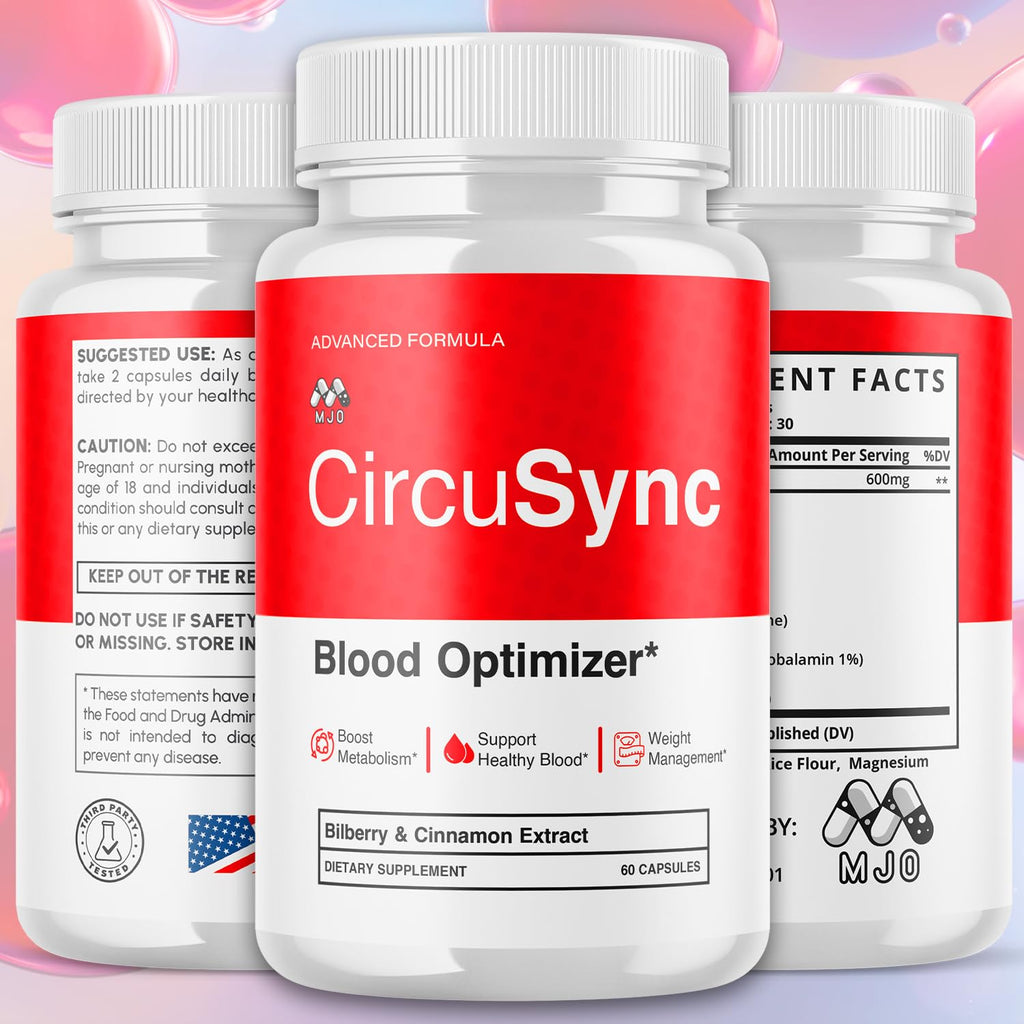 3 Pack 180 Capsules Blood Health Support Pills with Vitamins P4102