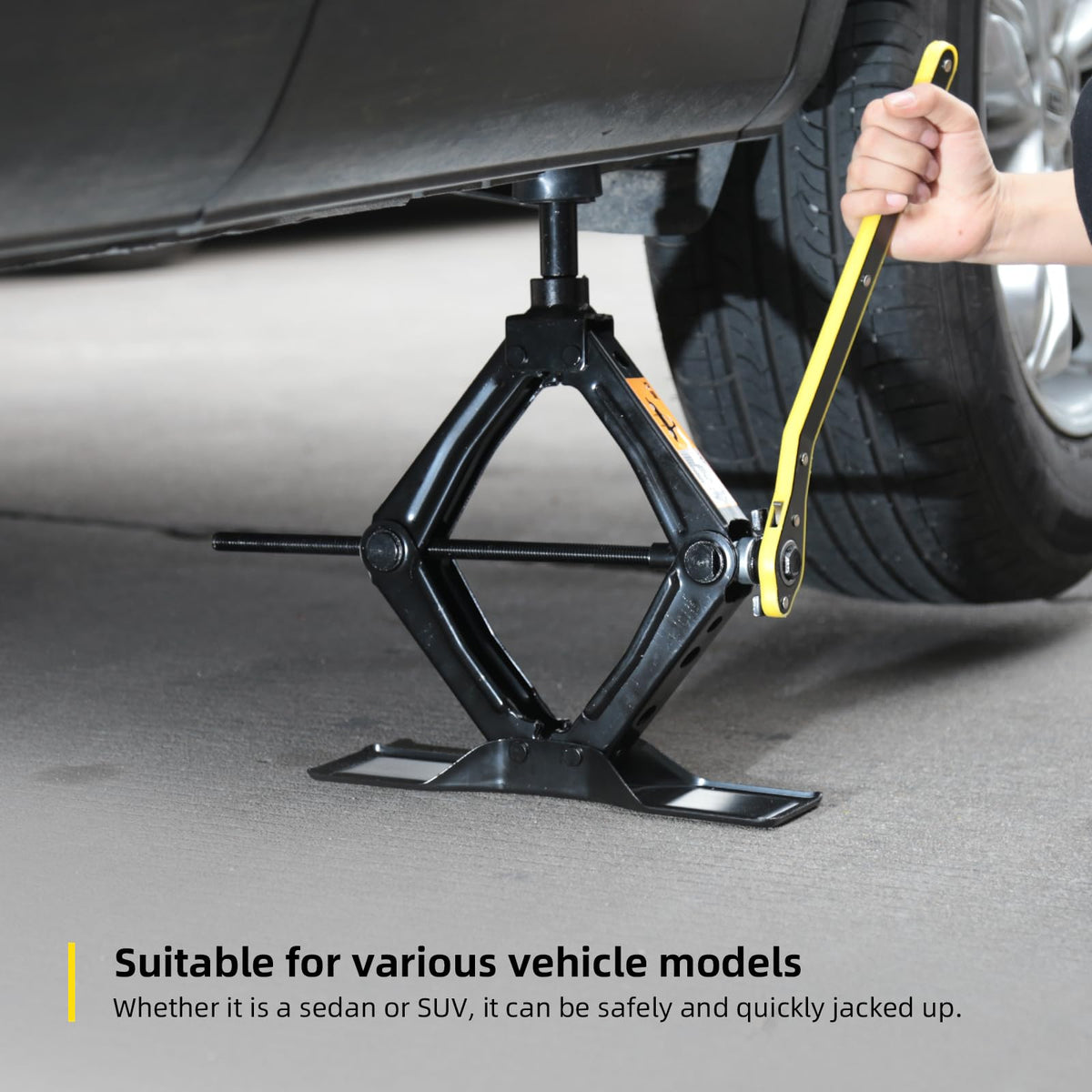 1.8 Ton Scissor Jack Kit T830