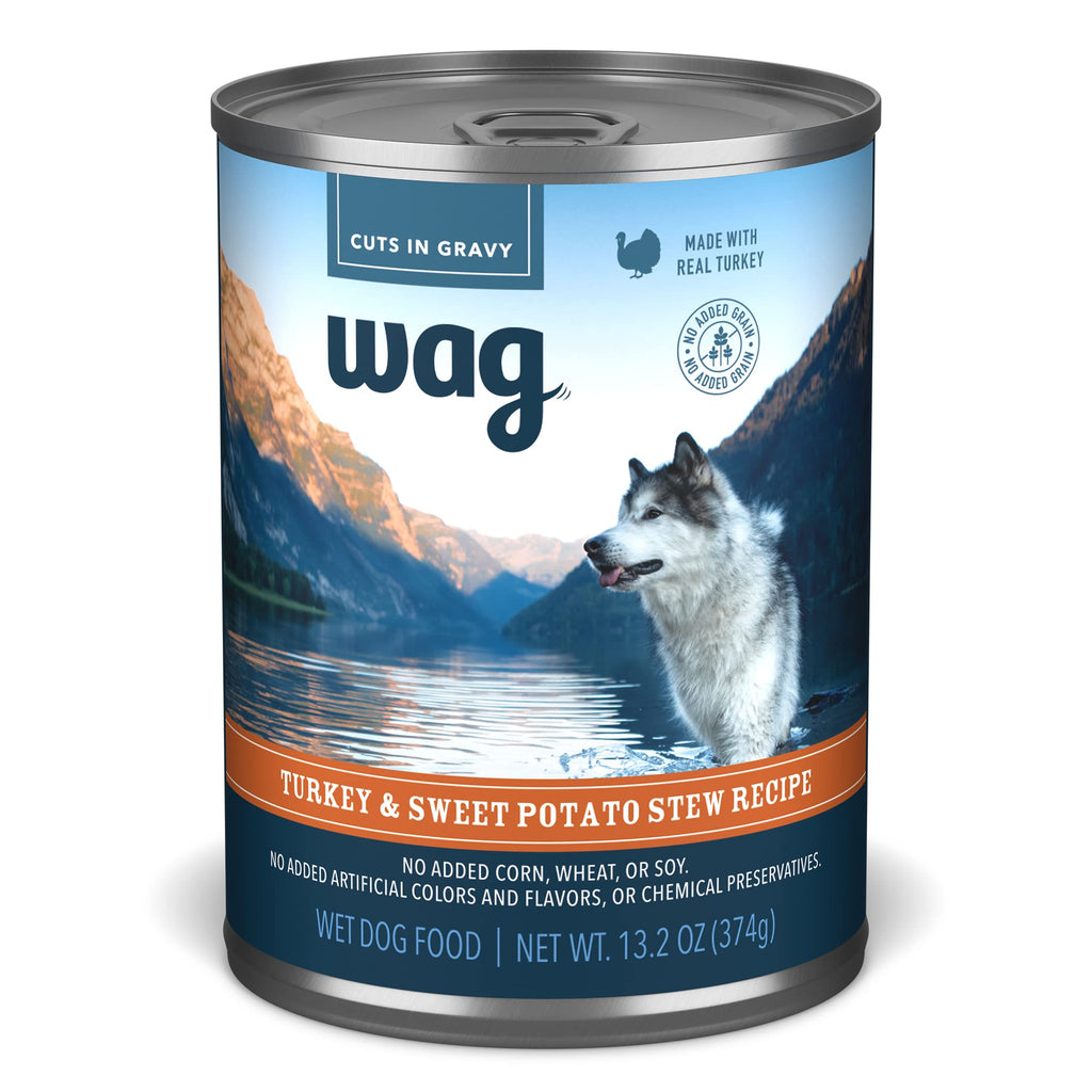 Turkey & Sweet Potato Recipe Canned Dog Food 13.2 oz Can Pack of 12 J640