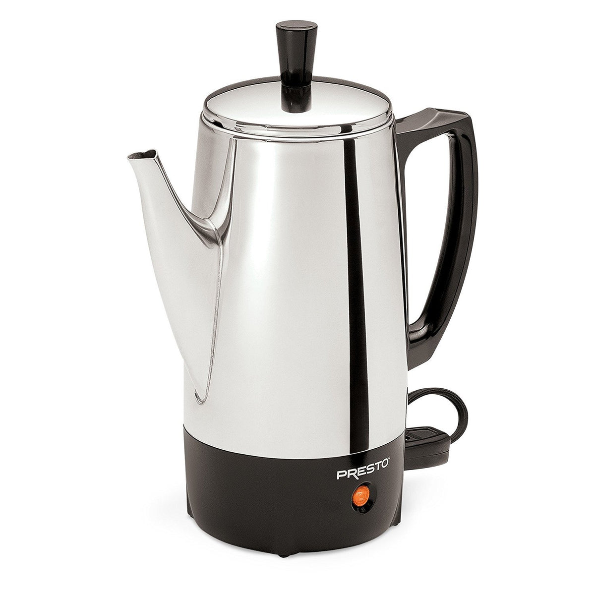Stainless Steel 6-Cup Electric Coffee Percolator Y954