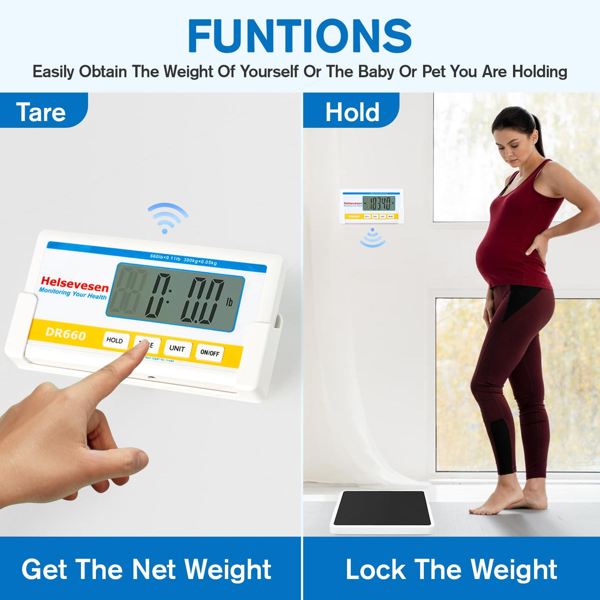 Medical Bariatric Scale 660 lb/300 kg V568