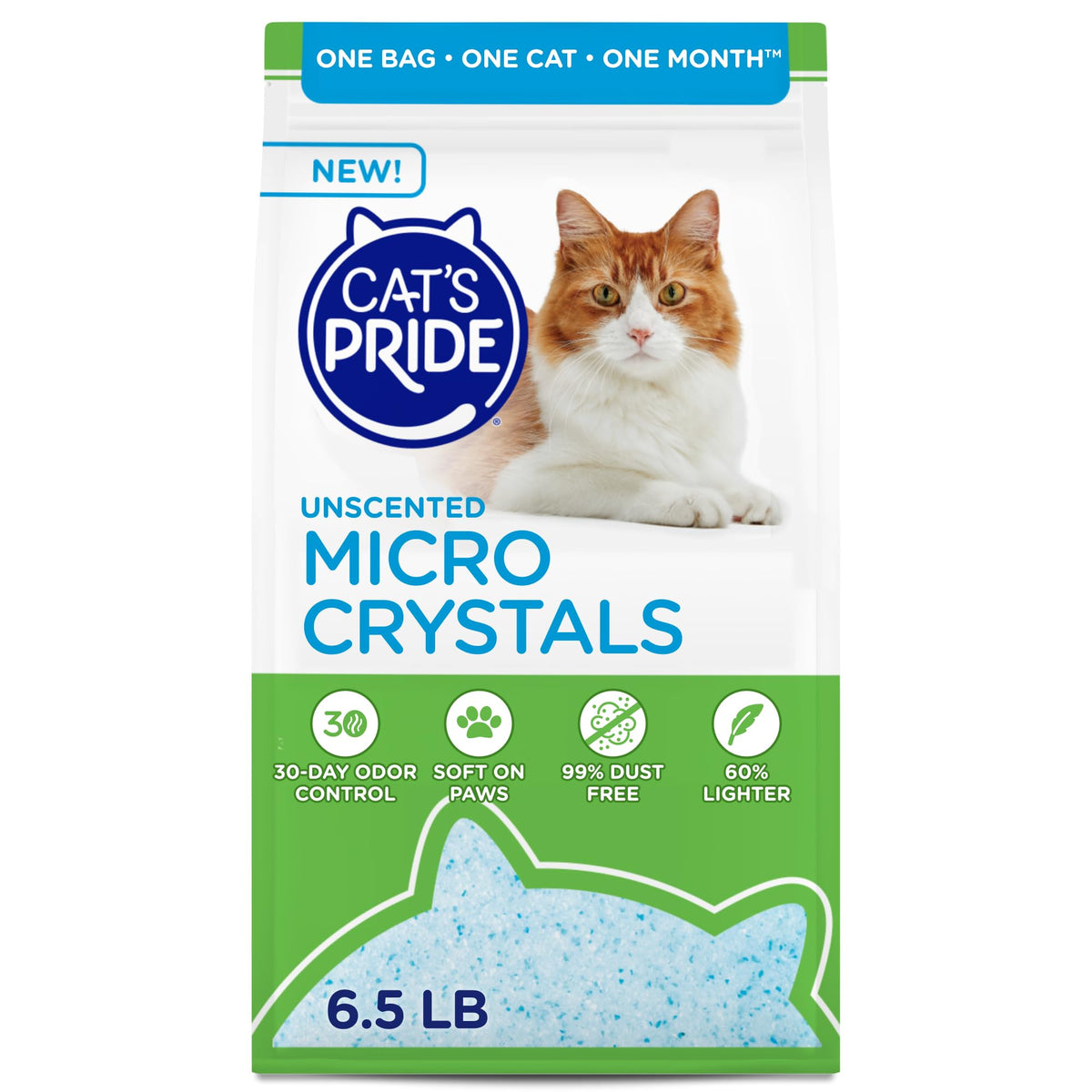 Unscented 6.5lb Micro Crystals Litter V788254