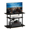 3-Tier Espresso Black TV Stand R524