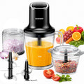 3-in-1 Small Food Processor Blender 400W with 6-Cup Jar G760911
