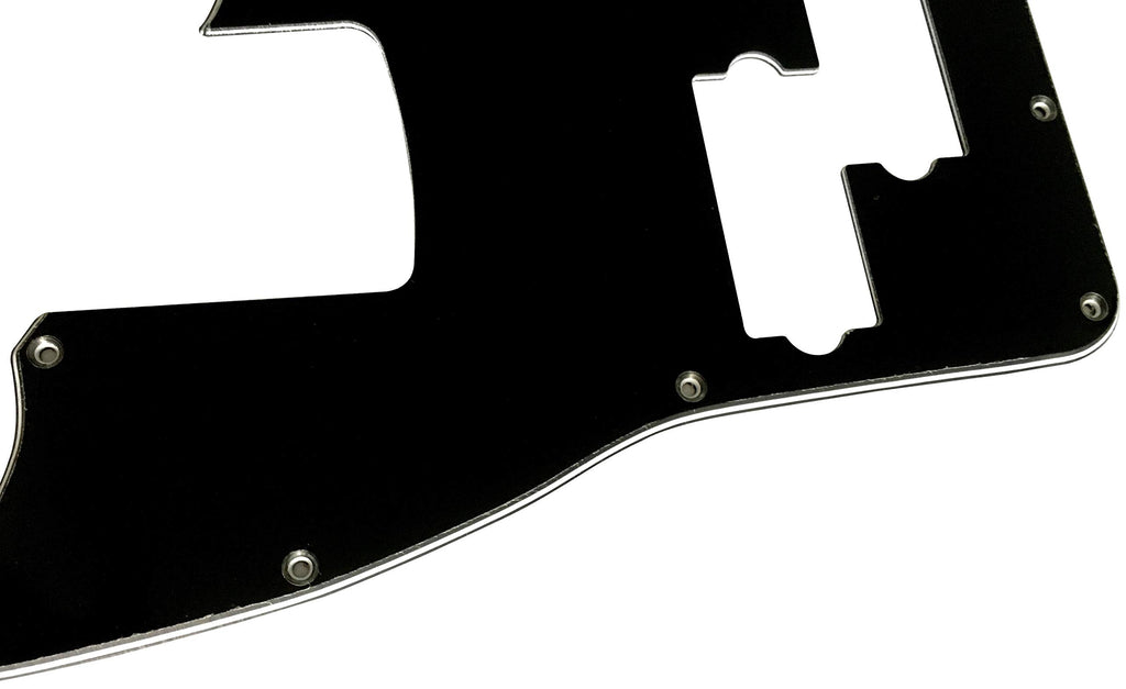Electric Guitar Pickguard 3 Ply Black V2870