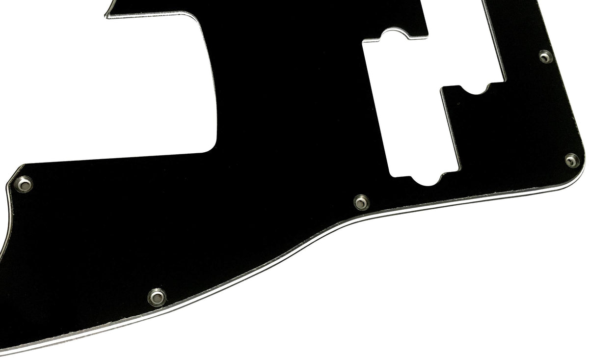 Electric Guitar Pickguard 3 Ply Black V2870