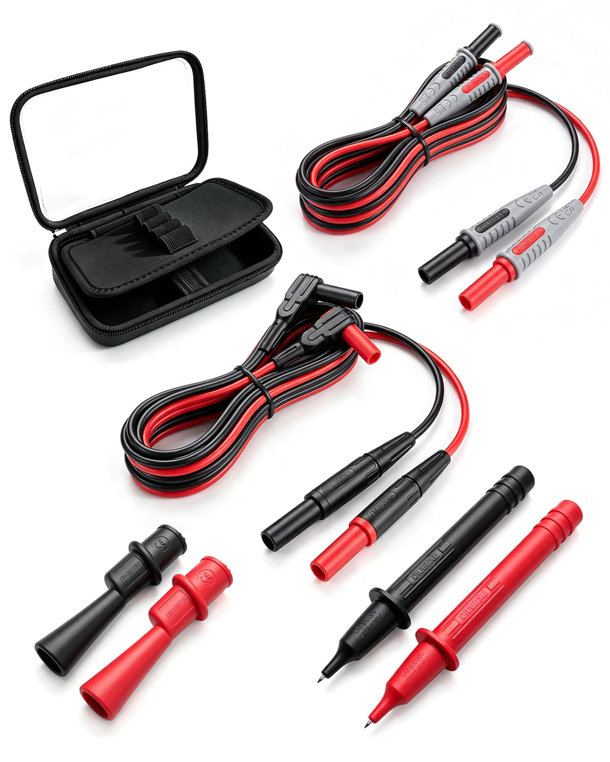 96-Inch Long Silicone Test Leads Kit E186