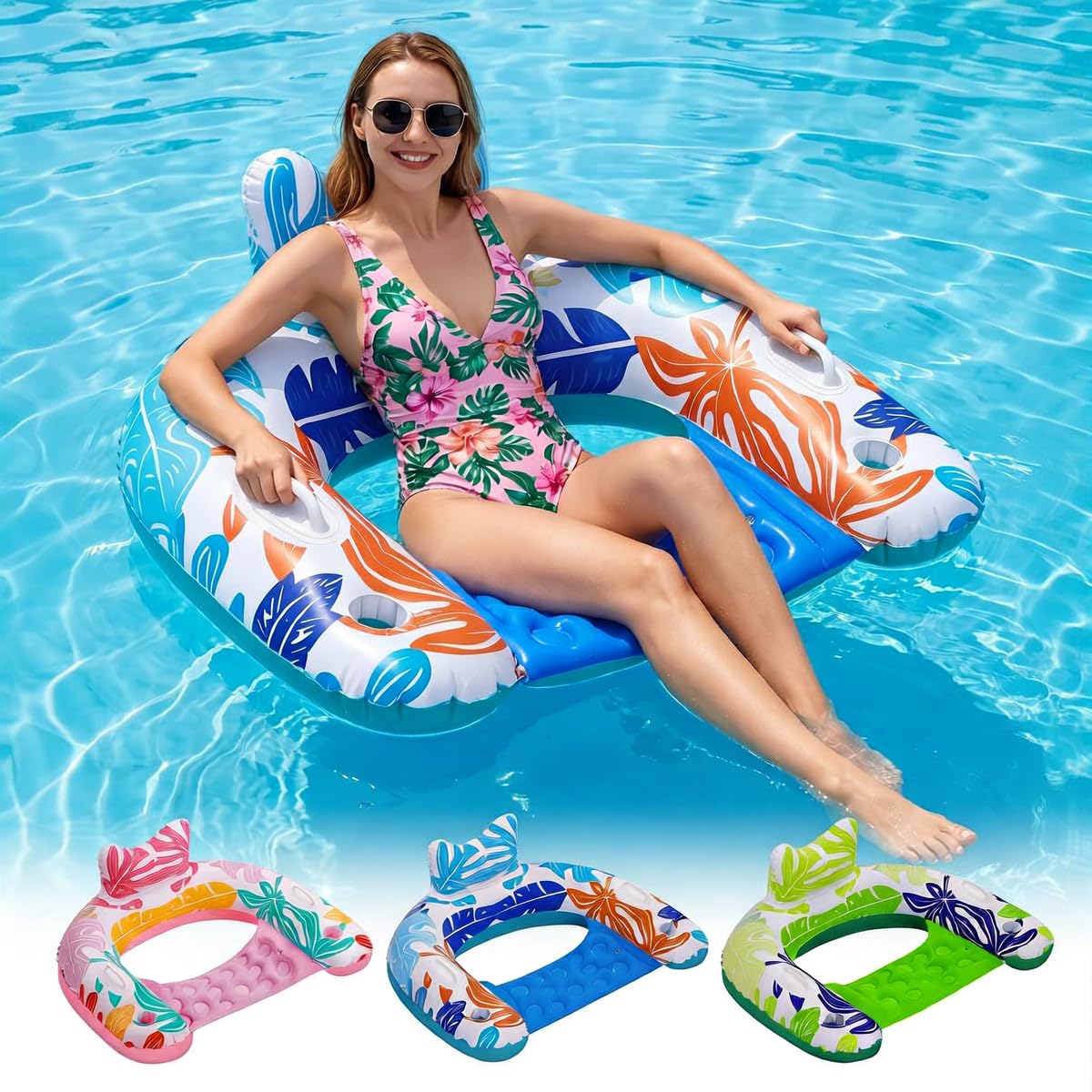 3 Pack Inflatable Pool Floats T317742