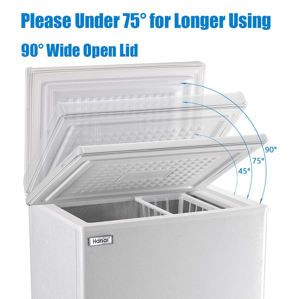 White 5.0 Cu.Ft Chest Freezer R304796