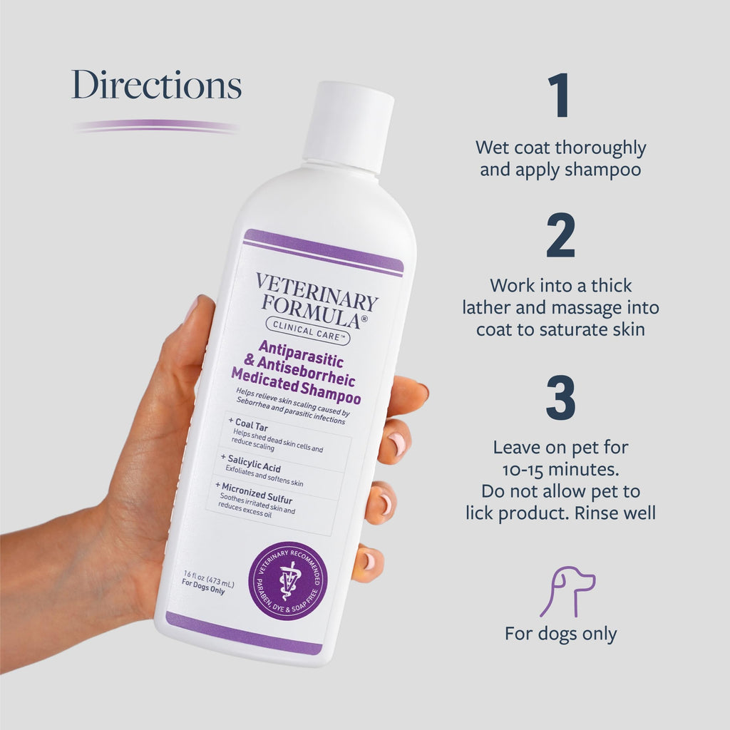 Antiparasitic & Antiseborrheic Wash, 16 oz M2965