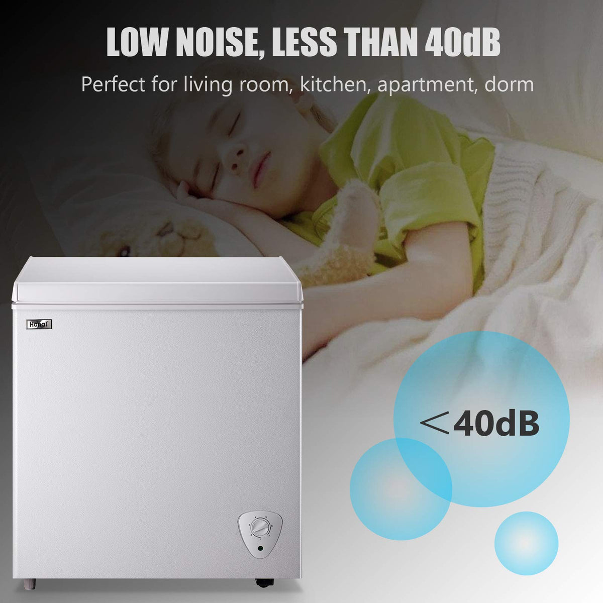White 5.0 Cu.Ft Chest Freezer R304796