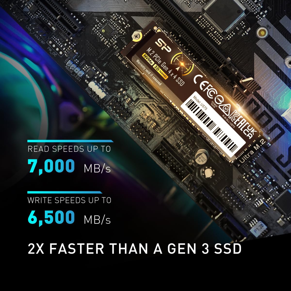 4TB NVMe PCIe Gen4 M.2 2280 SSD I246284