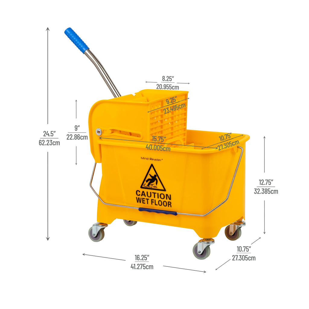 5.5-Gallon Mop Bucket with Wringer S74497