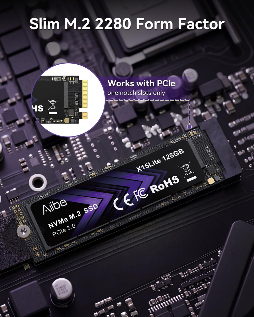 128GB NVMe M.2 Internal Solid State Drive H928