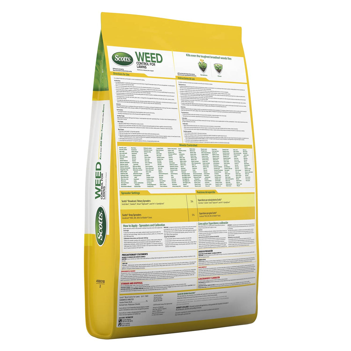 Weed Control for Lawns 14 lbs W43170