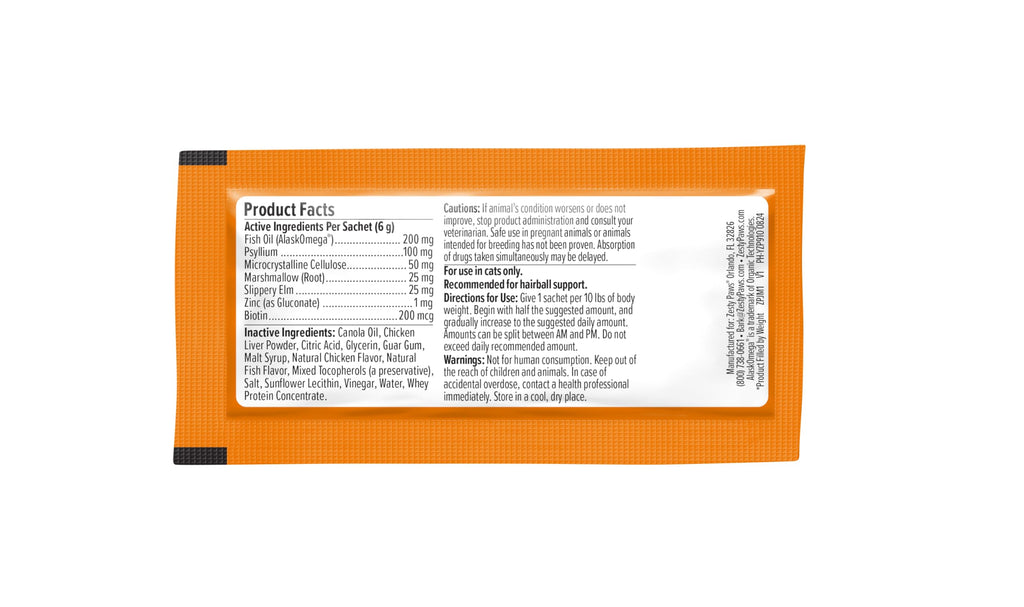Chicken Omega 3 Cat Hairball Mousse 14 Ct O877356