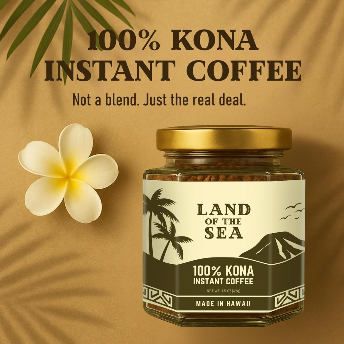 Hawaiian Instant Coffee 3 Packs Medium Roast Freeze Dried Arabica R83176