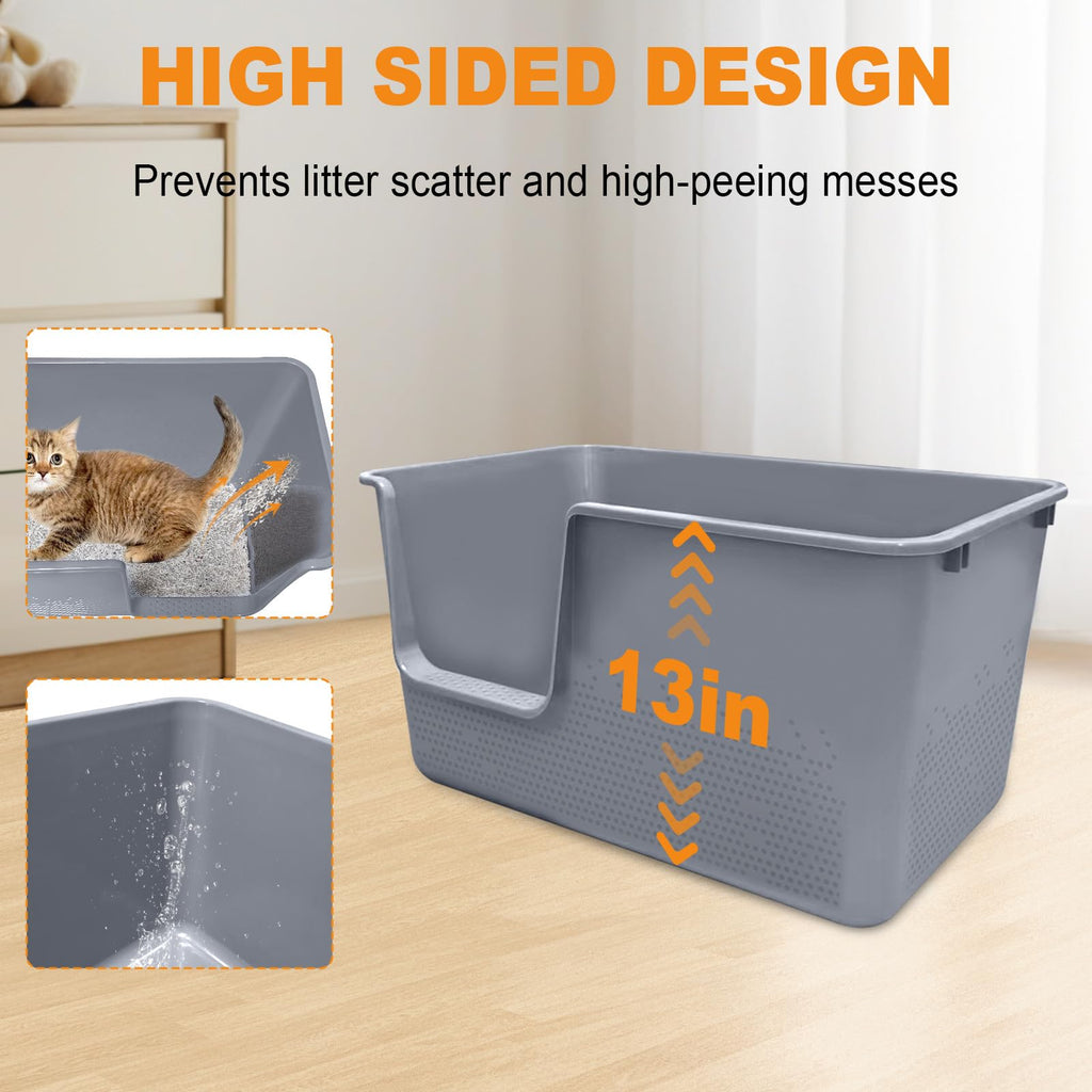 XL High Sides Cat Litter Box B331