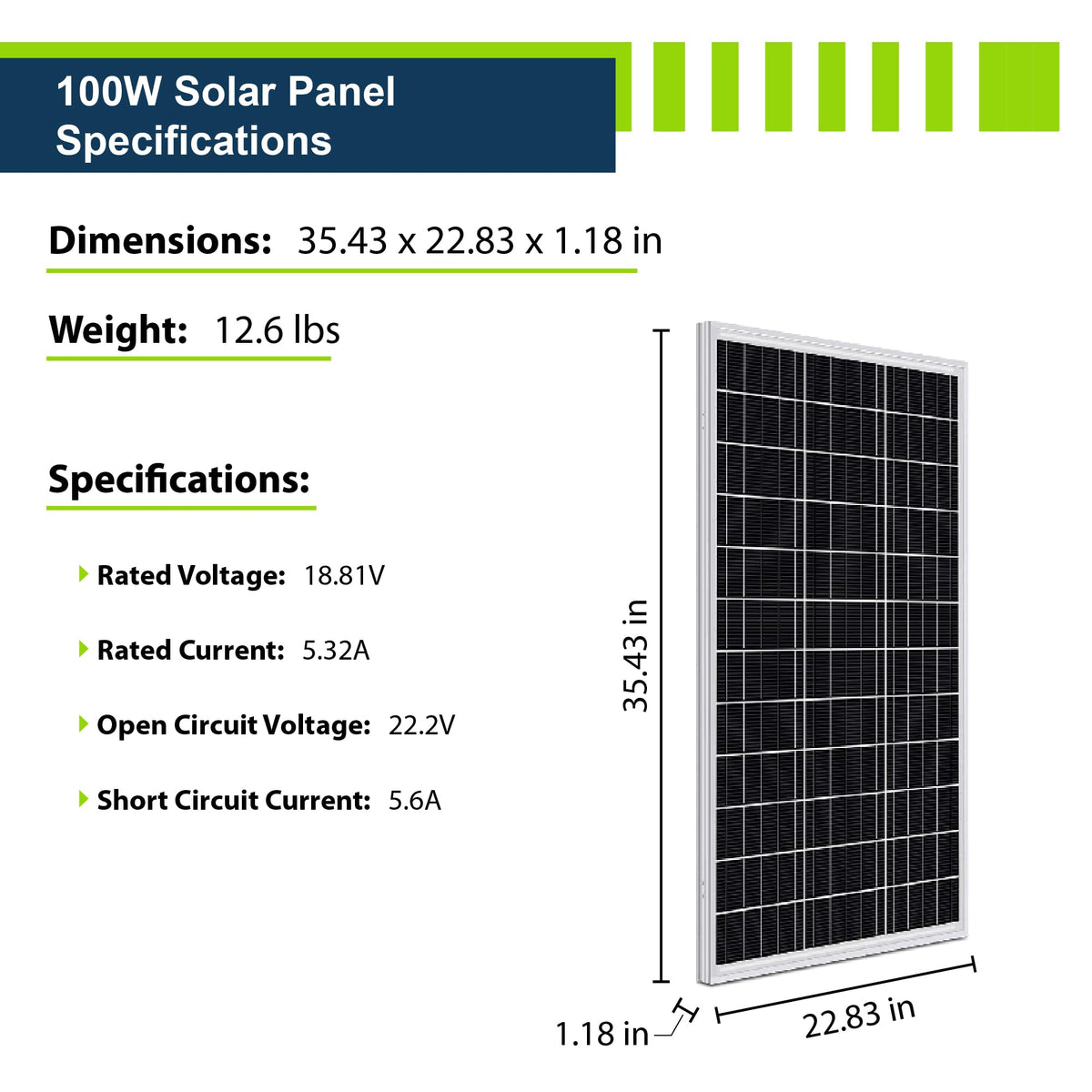 200W 12V Solar Panel Kit with 50Ah LiFePO4 Battery and 30A MPPT Charge Controller A963