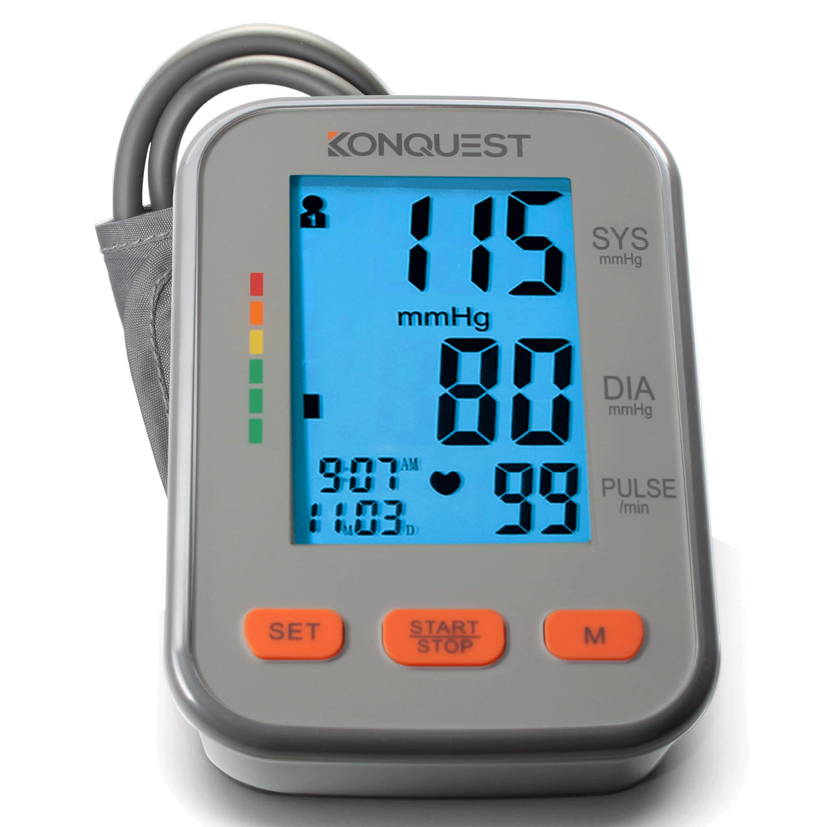 Automatic Upper Arm Blood Pressure Monitor Extra Large Cuff M228