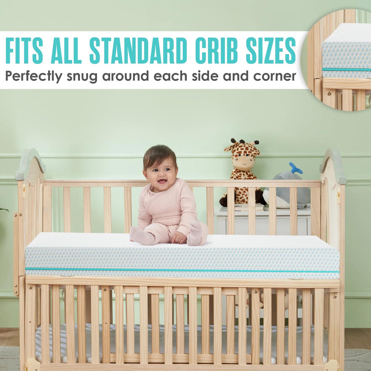 6” Crib Toddler Bed Mattress D37300