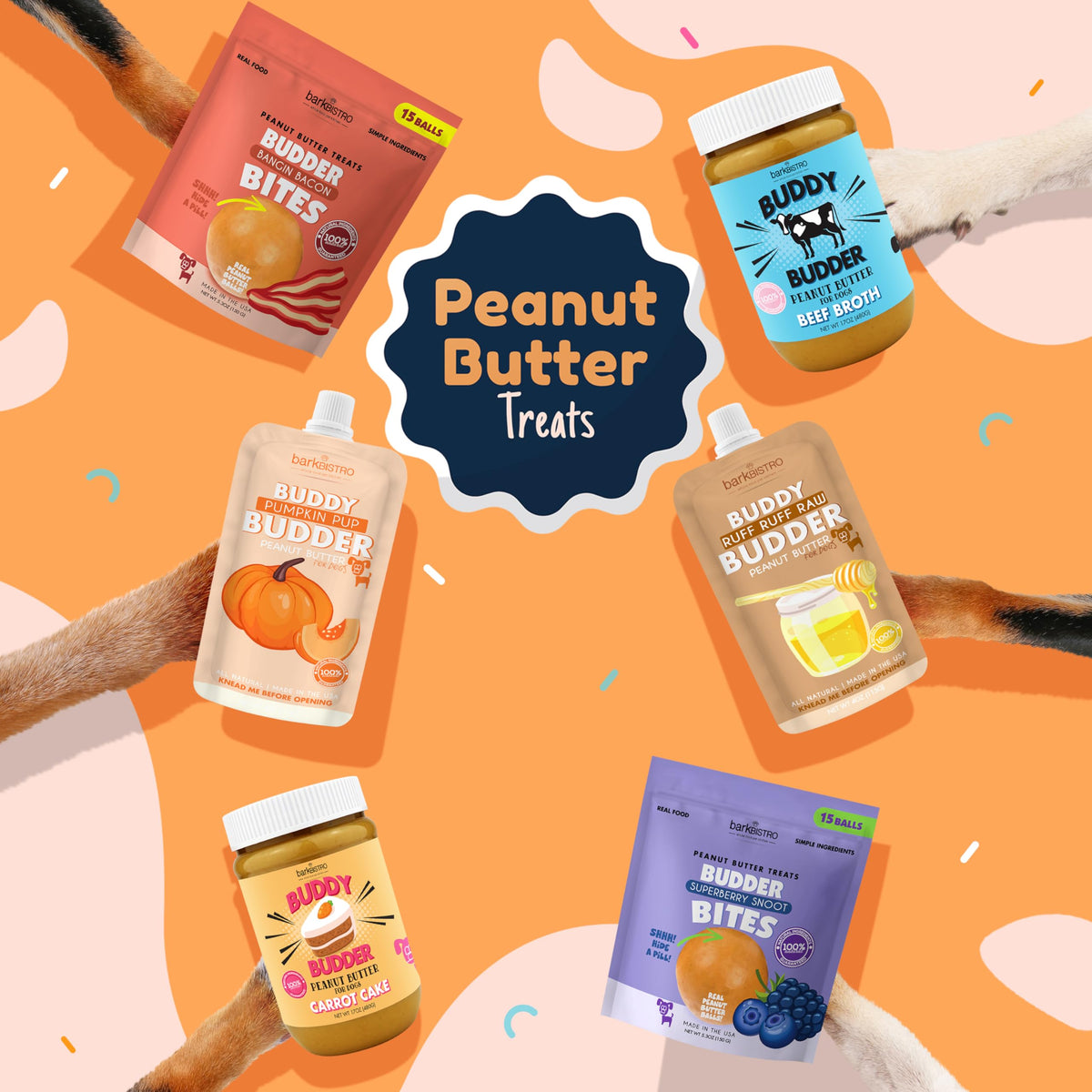 100% Natural Dog Peanut Butter 17oz O109