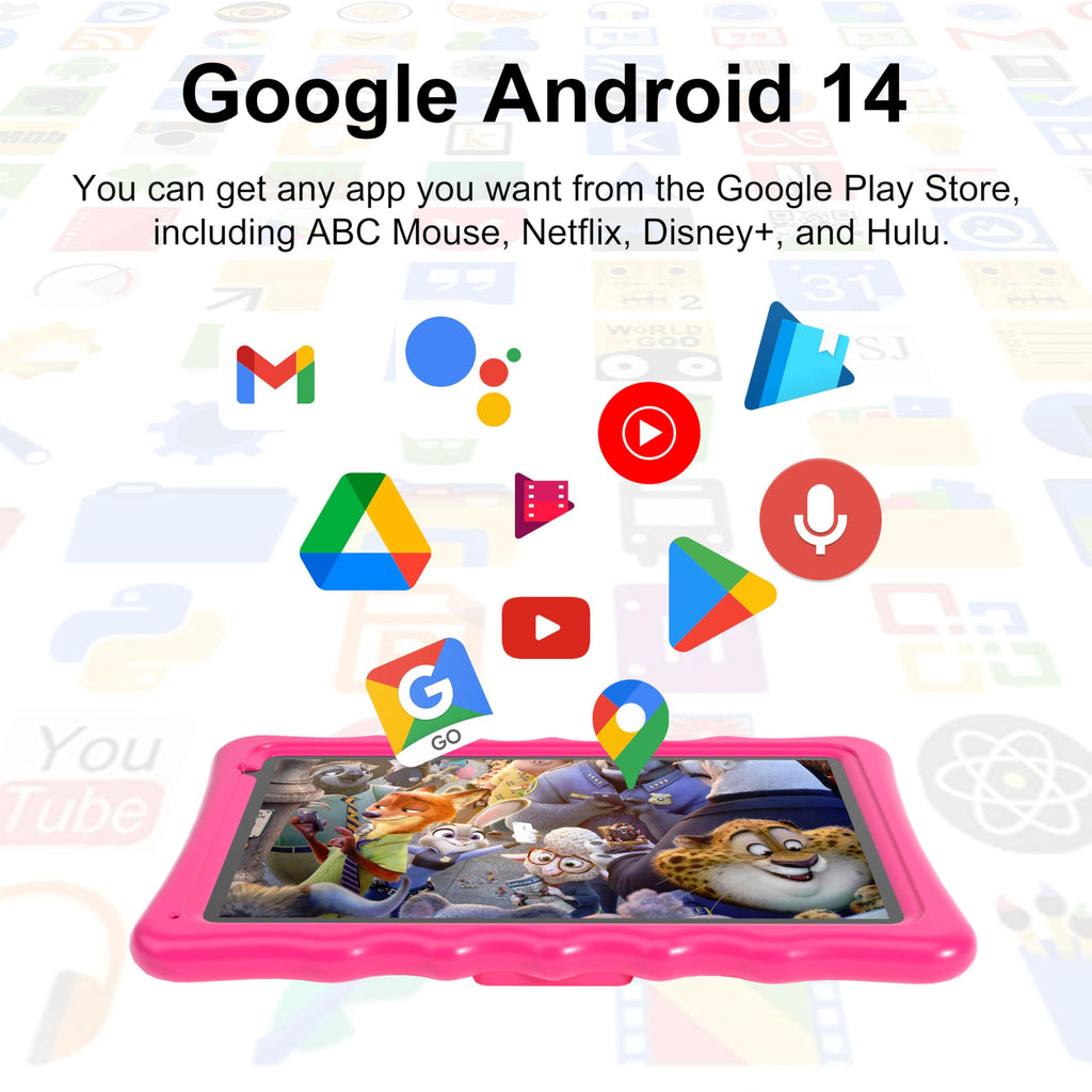 10.1 inch Android 14 Tablet 8GB RAM 32GB ROM L942210