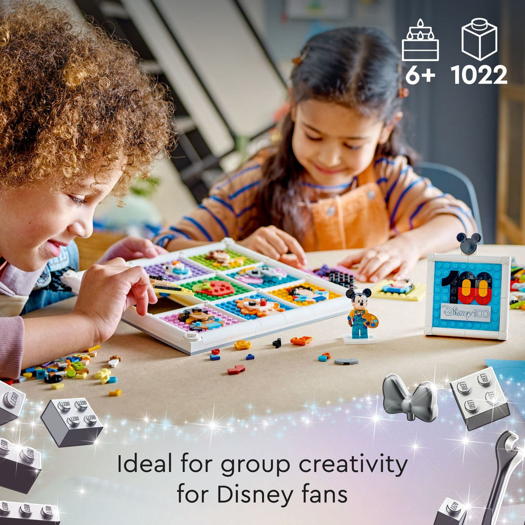 Buildable Disney Toy with Mickey Mouse Minifigure H6096
