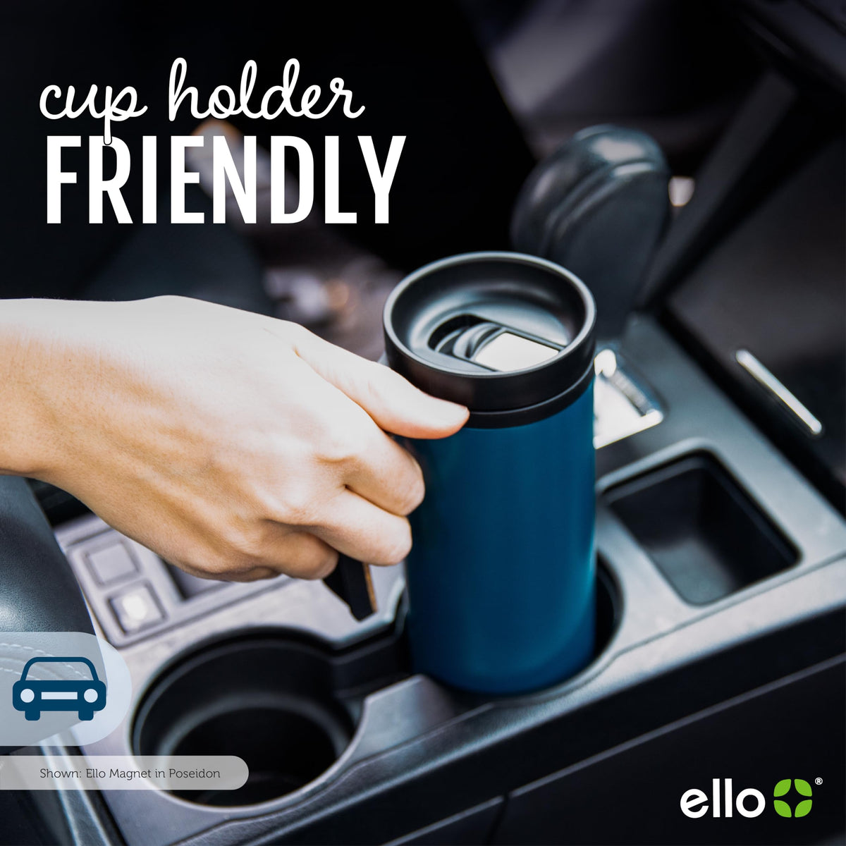18oz Insulated Stainless Steel Travel Mug with Handle N140