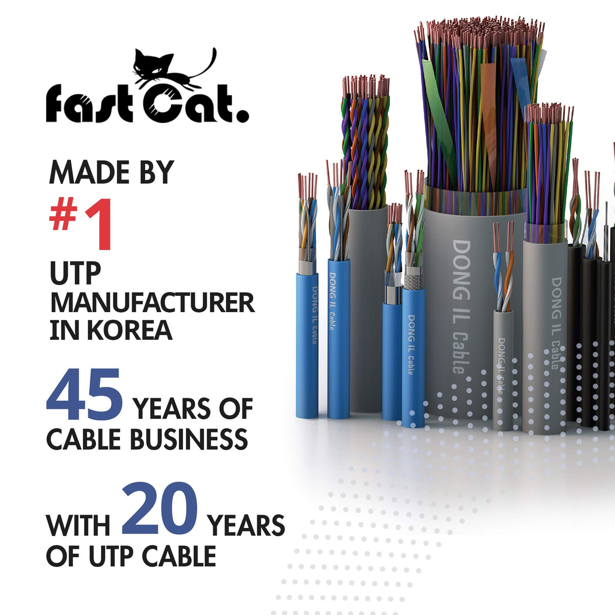 Cat 6 Ethernet Cable 1000ft Blue 23 AWG CMR Solid Bare Copper J32336