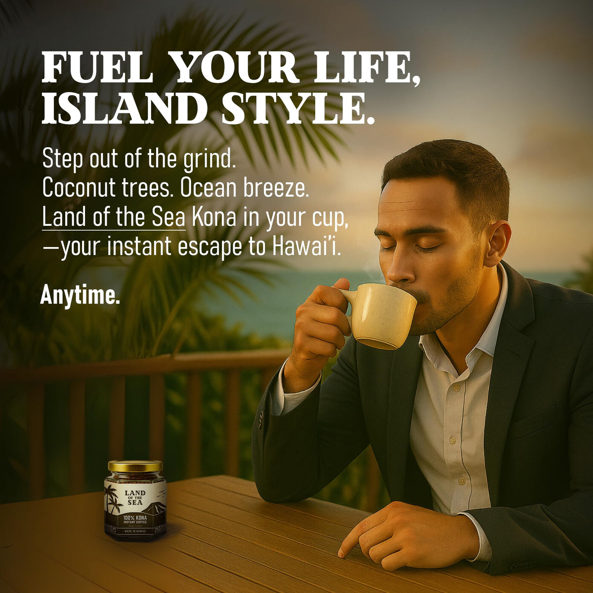 Hawaiian Instant Coffee 3 Packs Medium Roast Freeze Dried Arabica R83176