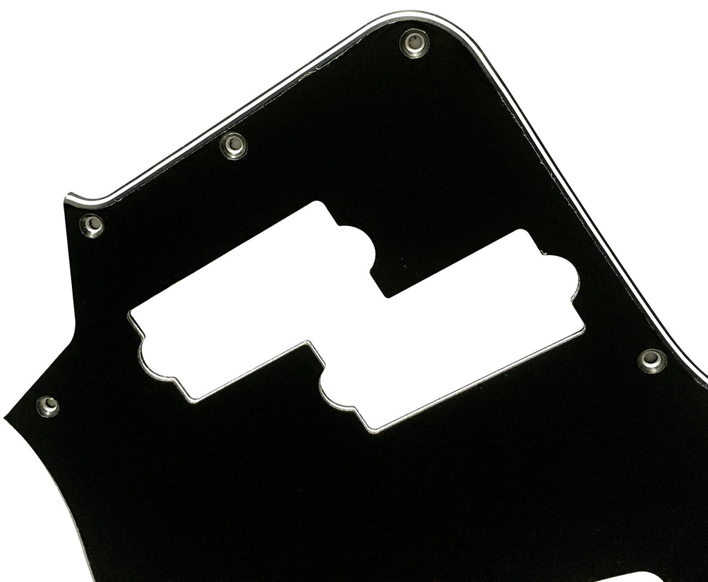 Electric Guitar Pickguard 3 Ply Black V2870