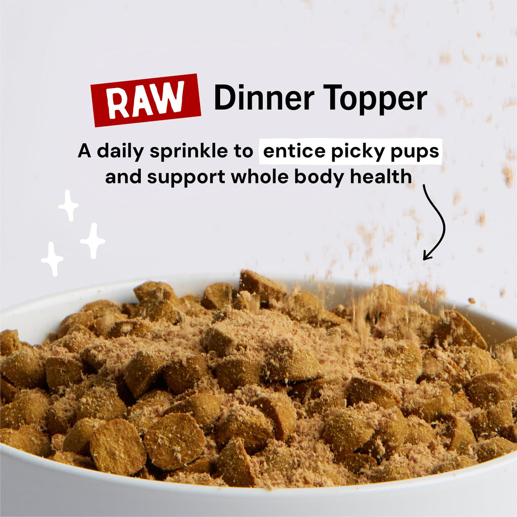 Freeze-Dried Grain Free Dog & Puppy Food Topper 7 oz Bag F66011