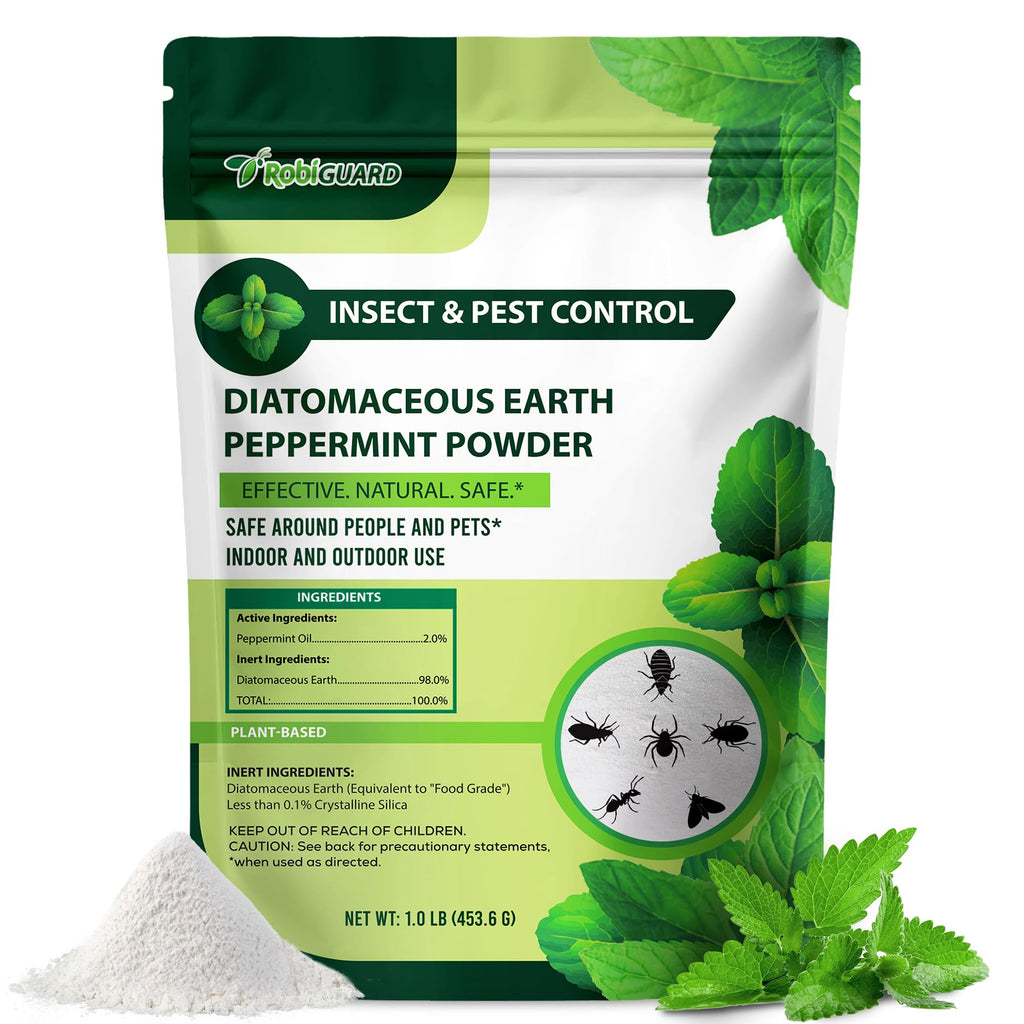 Food Grade Diatomaceous Earth Peppermint Powder 1 lb S12718