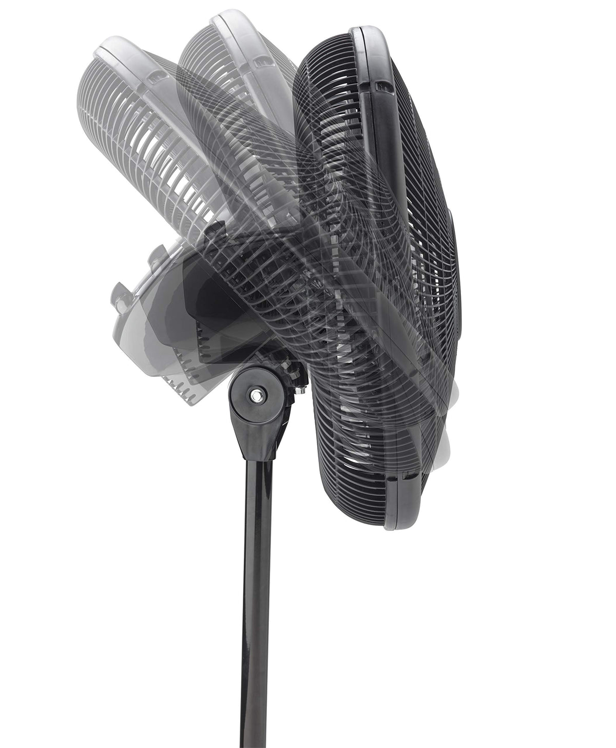 Oscillating Standing Pedestal Fan 16" Black U468