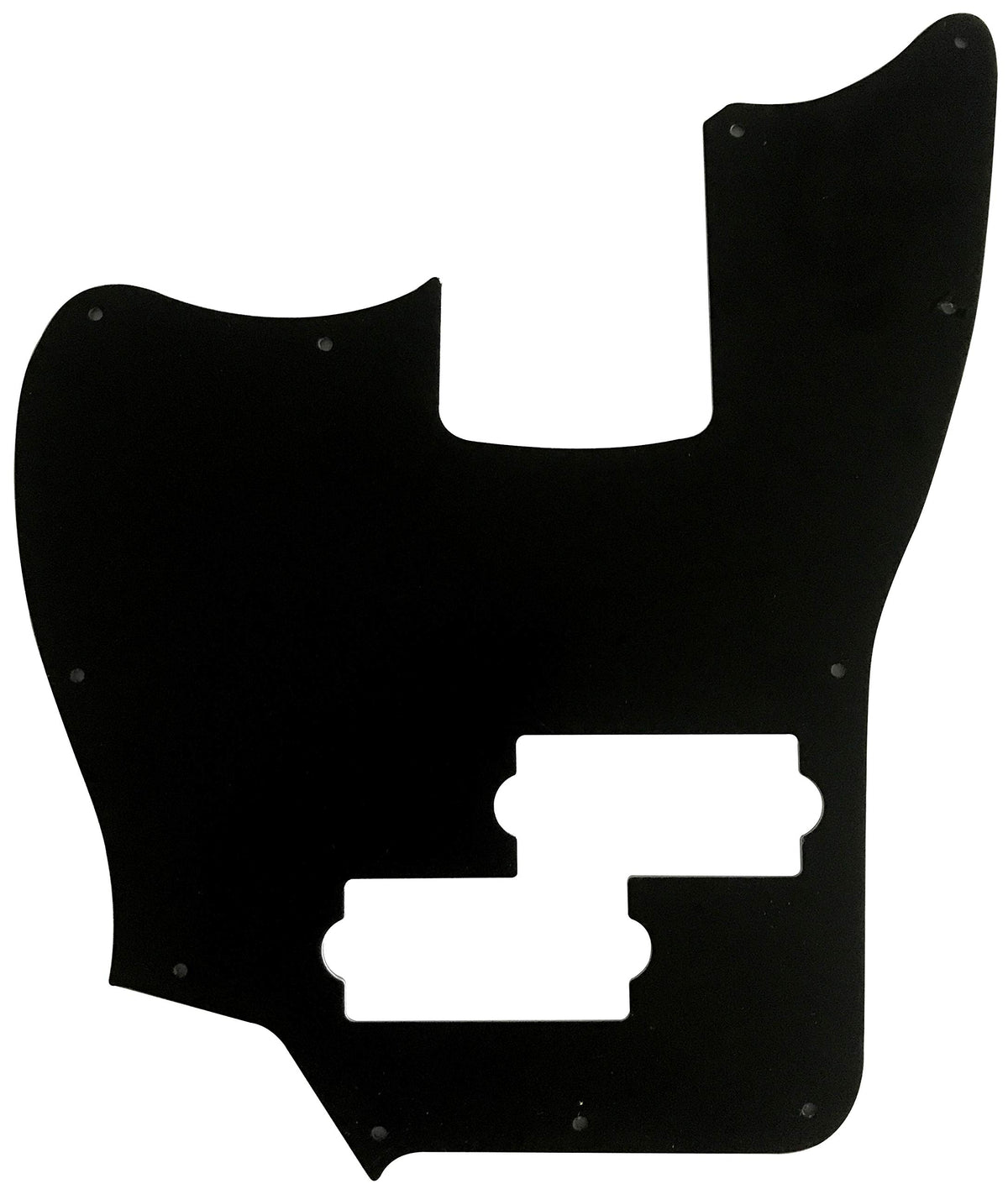 Electric Guitar Pickguard 3 Ply Black V2870