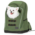 Green Pet Dog Carrier Backpack with Large Ventilations Z2277