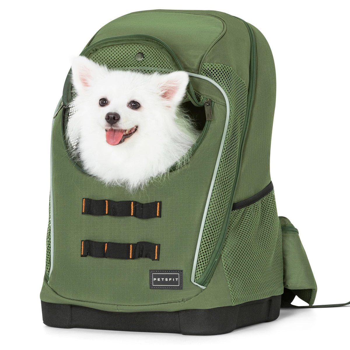 Green Pet Dog Carrier Backpack with Large Ventilations Z2277