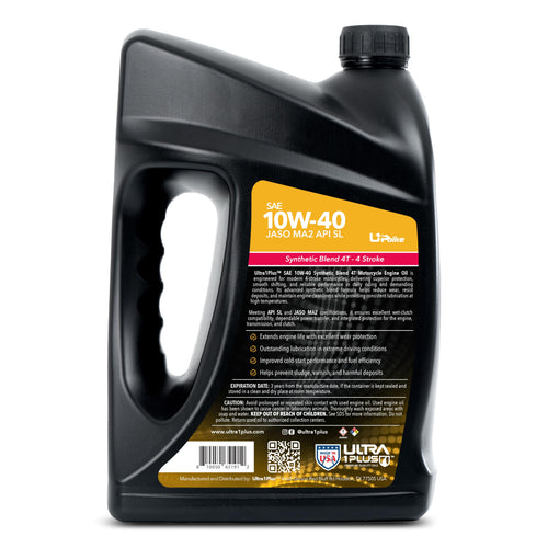 10W-40 Synthetic Blend Motorcycle Oil 1 Gallon M48691
