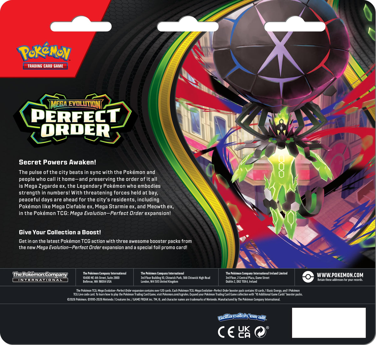 Pokemon TCG 3 Pack Blister E6549