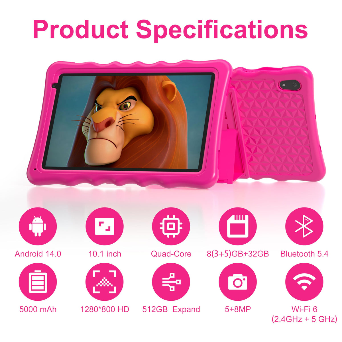 10.1 inch Android 14 Tablet 8GB RAM 32GB ROM L942210